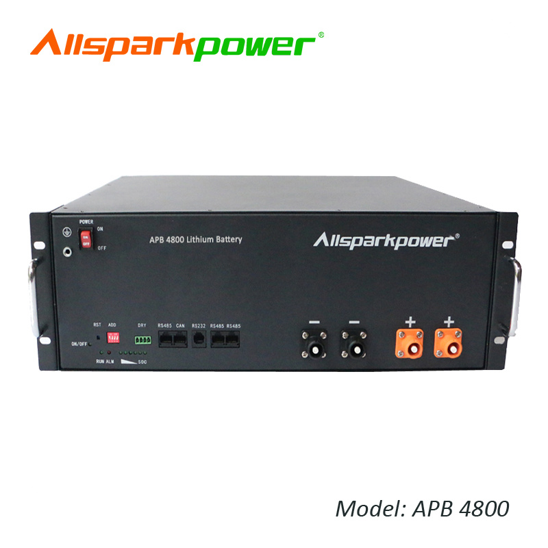 APB 4800 Home Solar Battery System 48V LiFePO4 Long Cycle Life Maintenance-Free for Residential Energy Storage