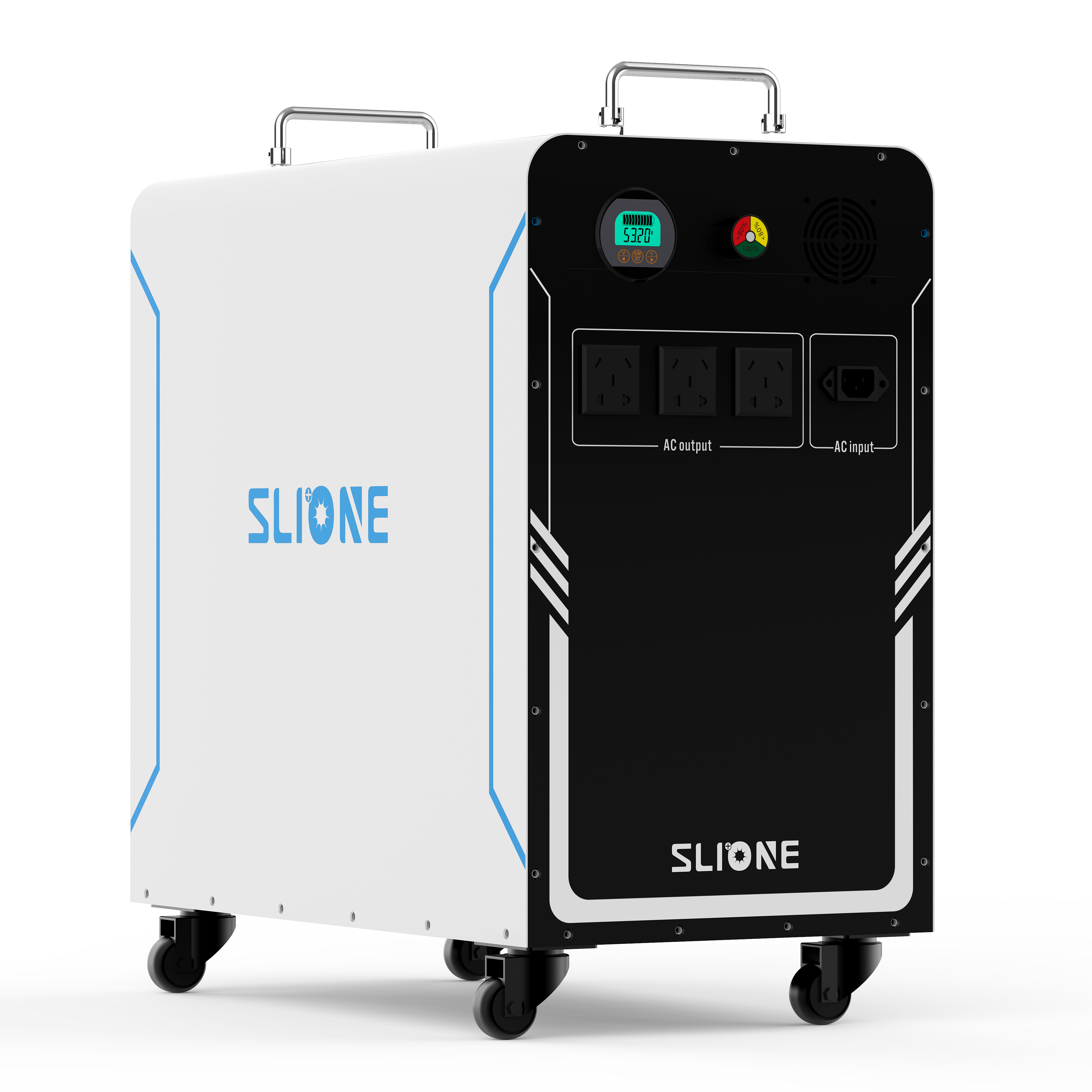 Portable Power 2kw~3kw 51.2V 100Ah Off-Grid Solar Backup for Home & Outdoor Use