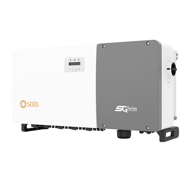 Solis-(100-125)K-5G 10 MPPTs 99% Efficiency Industrial & Commercial Solar Inverter