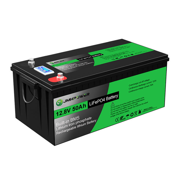 12v 50Ah Lithium Ion Battery LiFePO4 6000 Cycles Solar Off-Grid Marine RV JMHPOWER