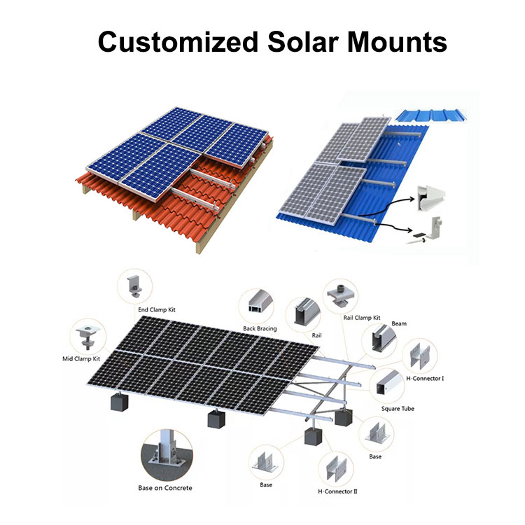 50kw Off Grid Solar Power System 100kWh Lithium Battery 550W Mono Panels for Enterprises and Remote Power Stations
