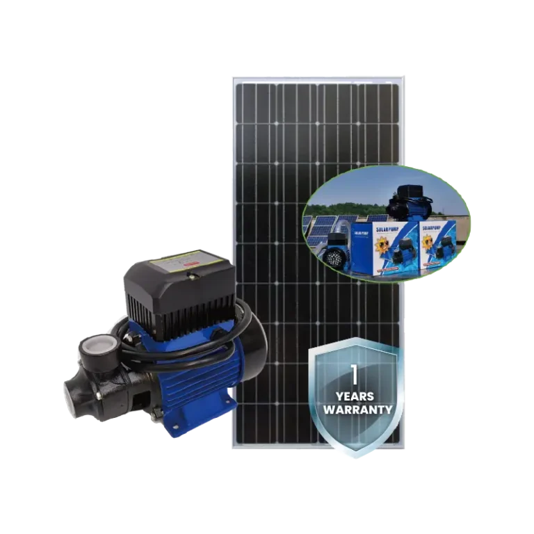 Solar Power Vortex DC Pump 24~72V 250~750W with MPPT Controller for Off-Grid Water Supply HX