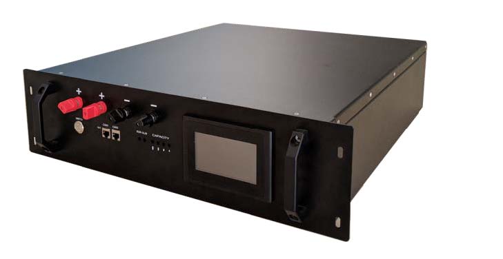 Rack Mounted Lithium Battery 3U 5.12kWh Smart Switching Efficient Power Generation for Commercial Energy Storage Systems