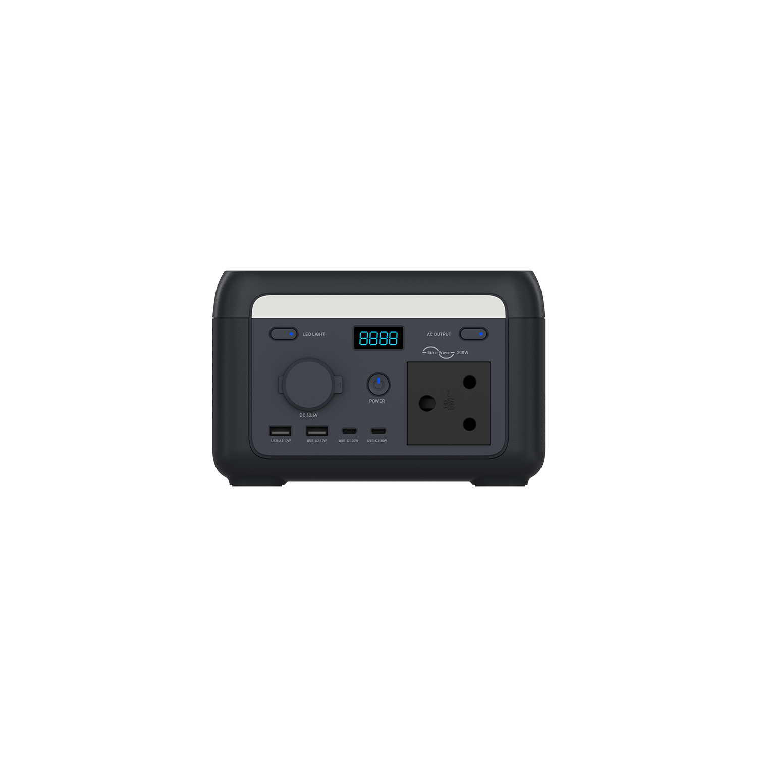 PS 200 Portable Power Station 1.25Hr Fast Charge LiFePO? 3000 Cycles Lightweight Backup for Outdoor & Home Use