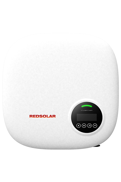 Residential Single-phase On-grid Inverter IP65 1.35 DC Power Ratio GPRS/WI-FI/RS485 for Harsh Environments Red Solar