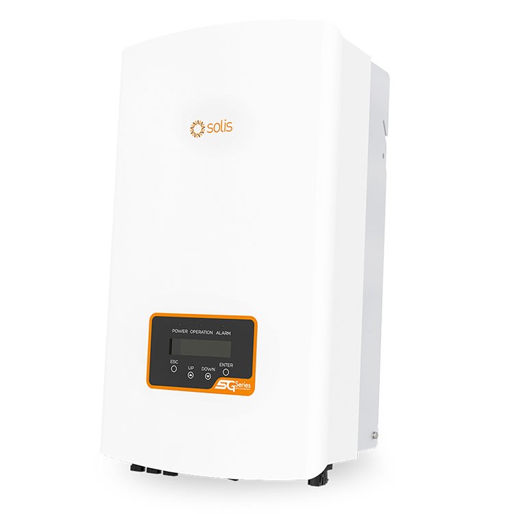 Solis S6-GR1P 7kw 8kw 5G String Solar Inverter IP66 98.1% Efficiency 2 MPPT for Residential and Commercial PV Systems