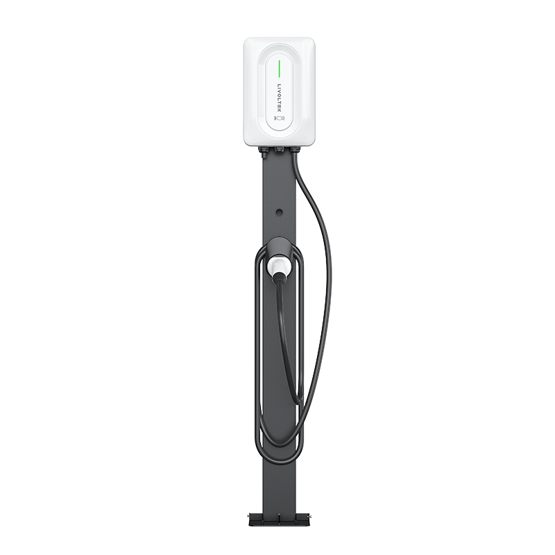 ROBOT Home AC Charger 7.3kW-22kW Smart EV Charging Station with PV Integration and OTA Control Livoltek