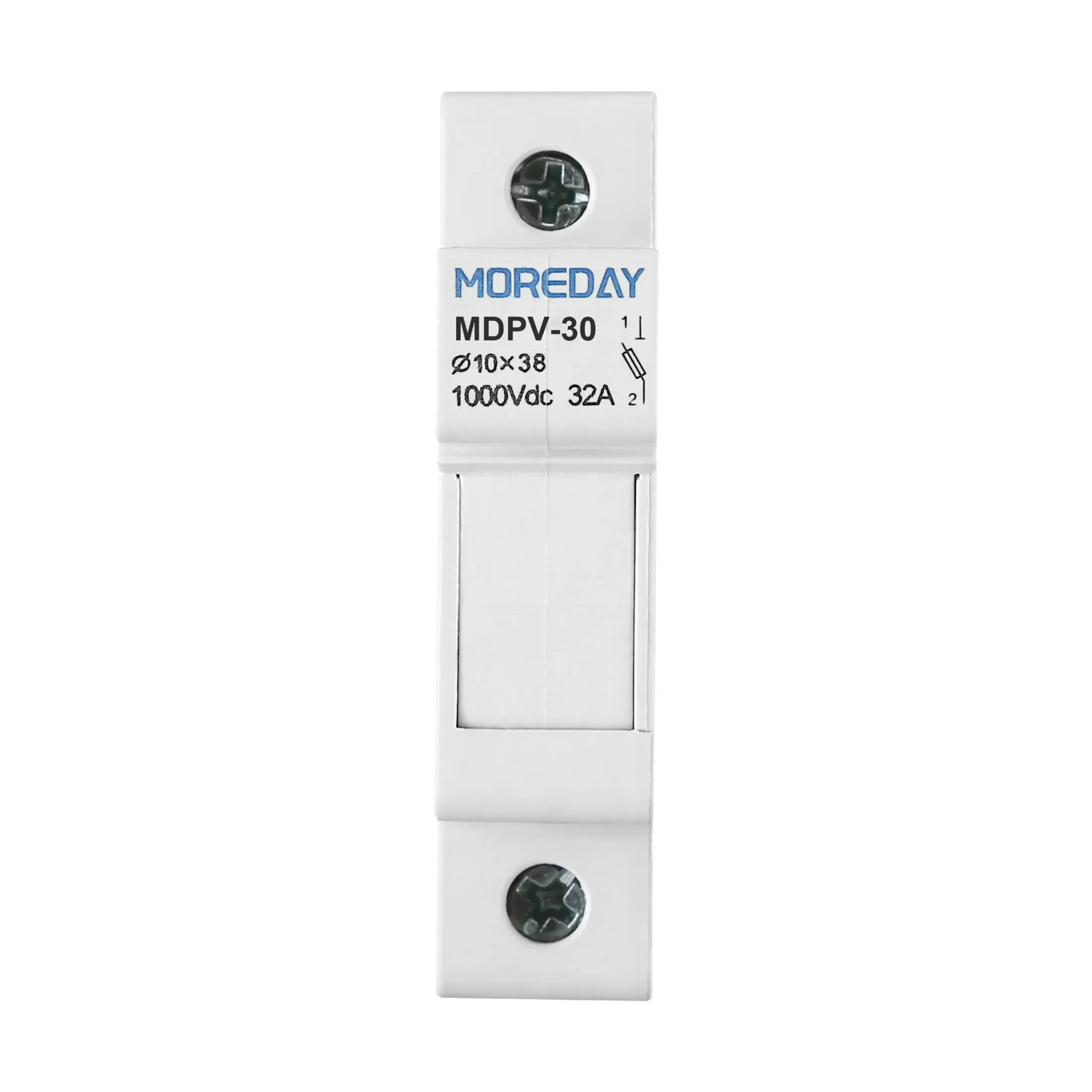 DC Fuse Holder 1000V 30A IEC MDPV-30 for Solar PV Systems and Energy Storage Applications