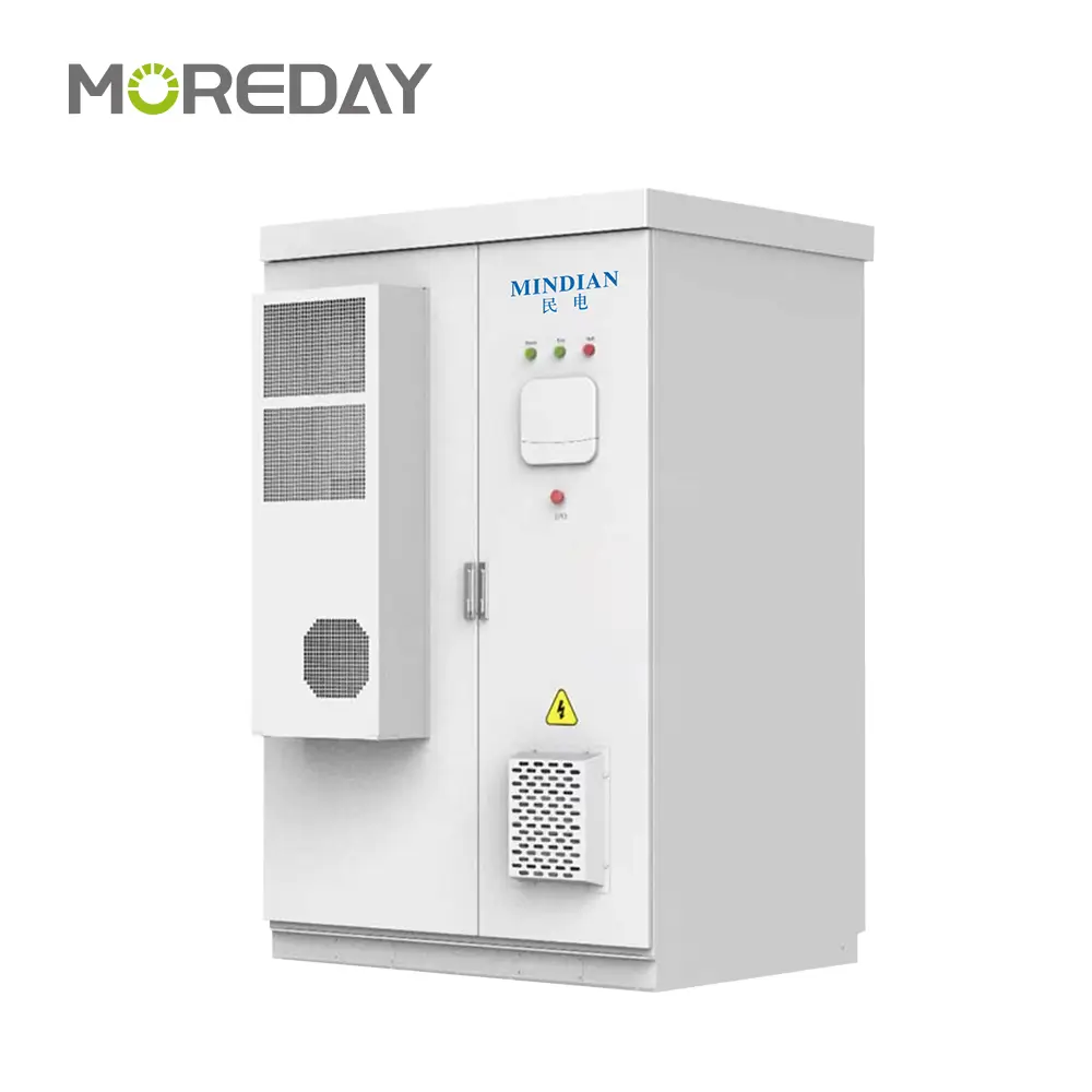 OUTDOOR ALL-IN-ONE ENERGY STORAGE CABINET 60KWh-200KWh Lithium Iron Phosphate Complete Certification for Micro-Grid, Commercial & Industrial Applications