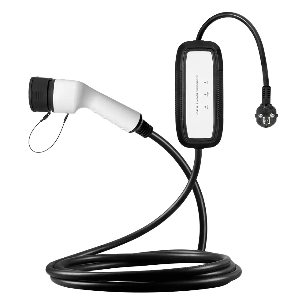 AC Portable EV Charger 3.5KW/7KW Adjustable Current IP65 Waterproof for Home and Outdoor Charging MOREDAY