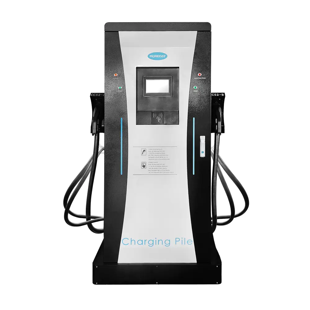 60KW-360KW DC Fast Chargers High-Power Dual-Gun Charging for EV Stations MOREDAY