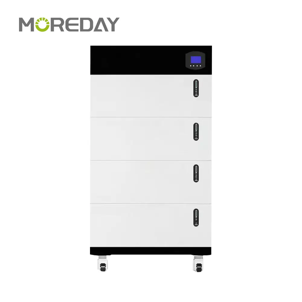 LFP Stackable Energy Storage Battery Pack 15-30kWh IP65 Rated Modular Design for Residential and Commercial Use MOREDAY