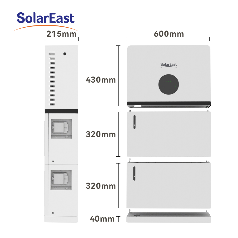 GTLFP-440V-300kWh-100kW All-in-One Powerbank 300kWh LFP Battery 8,000+ Cycles Fast 3-Hour Recharge for Commercial & Residential Energy Storage Enerbond