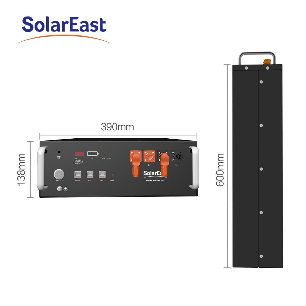 Mobile Energy Storage System 10ft ESS with Multiple Capacity Options for Photovoltaic, Wind Power and Microgrid Applications