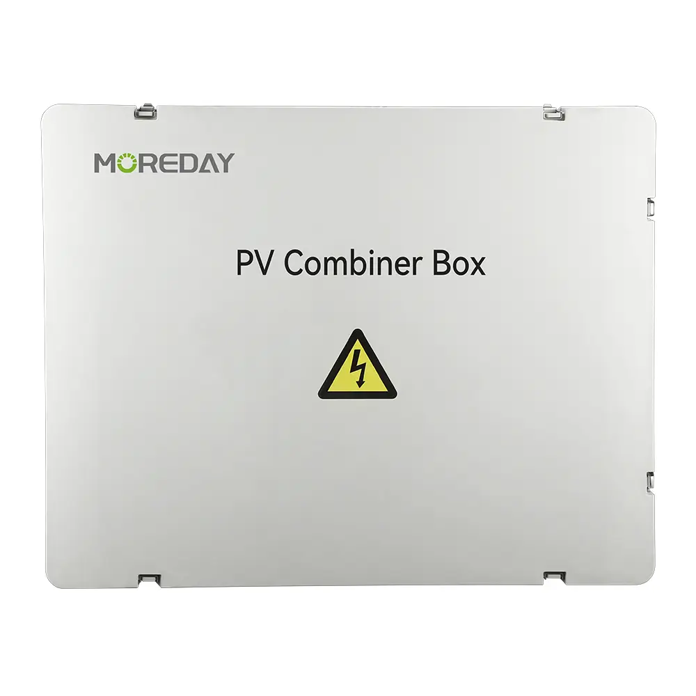 PV DC Combiner Box 24 Strings 1500V IP65 Waterproof 24-in-1 for Solar PV Systems MOREDAY