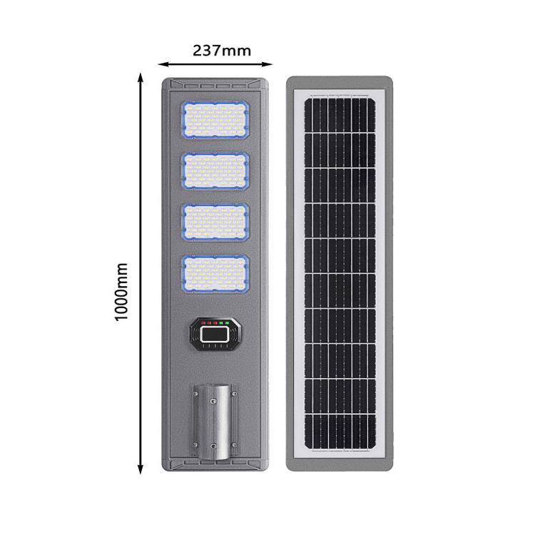 Solar Street Light 200W All-in-One Integrated Design Outdoor Lighting ENSKO SOLAR