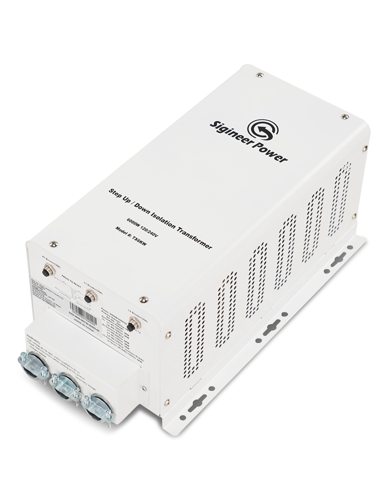 6000W 120V 240V Step Up Down Transformer Voltage Converter Heavy-Duty Isolation for Industrial & Renewable Energy Systems Sigineer