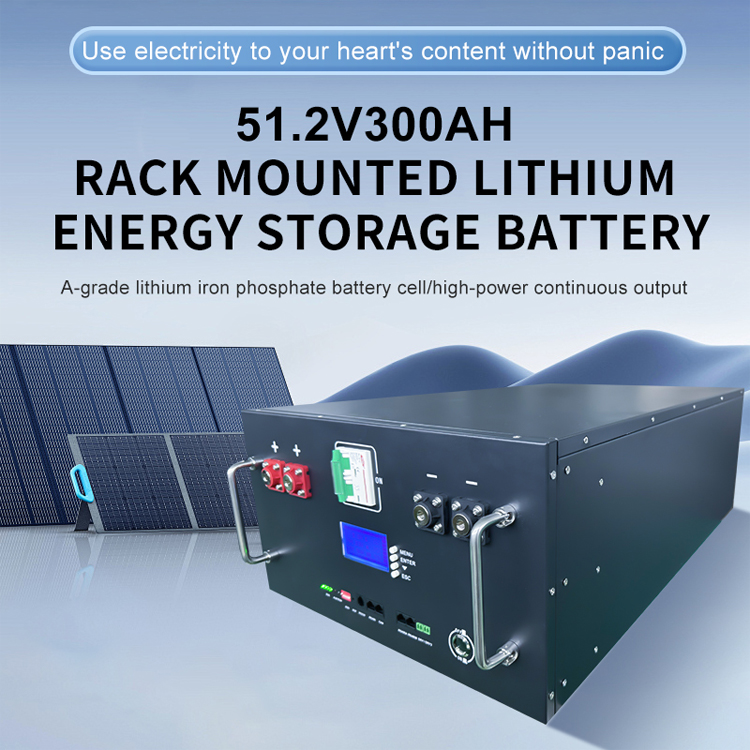 Lifepo4 Battery 51.2V, 300AH Cabinet High-Cycle Life Solar Energy Storage for Off-Grid Home & Commercial Systems ENSKO SOLAR