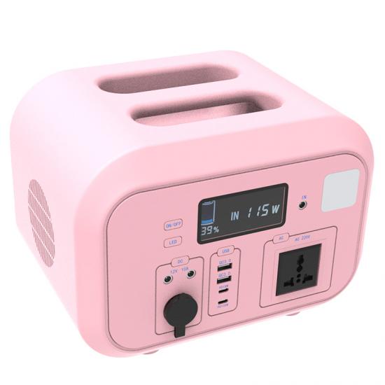 600W Solar Power Charging Station Battery Pack 576Wh Portable Lithium-ion for Camping Outdoor Travel Emergency Backup