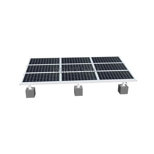 Array Rooftop PV Brackets TS02 Aluminum Stainless Steel Corrosion-Resistant for Solar Panel Mounting