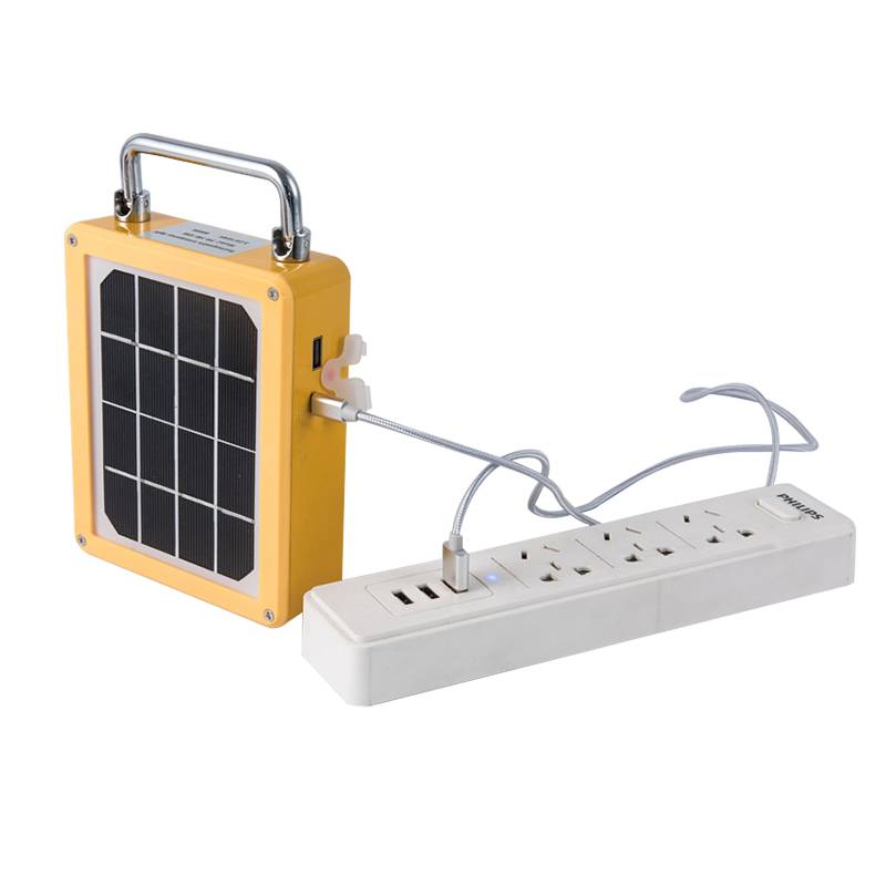 Power Bank 3.2V 6AH/12AH Solar Powered LED Light with USB Output for Camping Outdoor Travel Bright New Energy