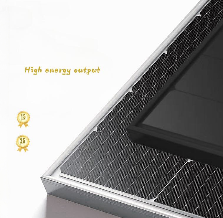 FULL BLACK JST-M10-M-54-MH-(390-410)W Monocrystalline Solar Panel 182mm 108 Cells High Efficiency for Residential and Commercial Rooftop PV Systems