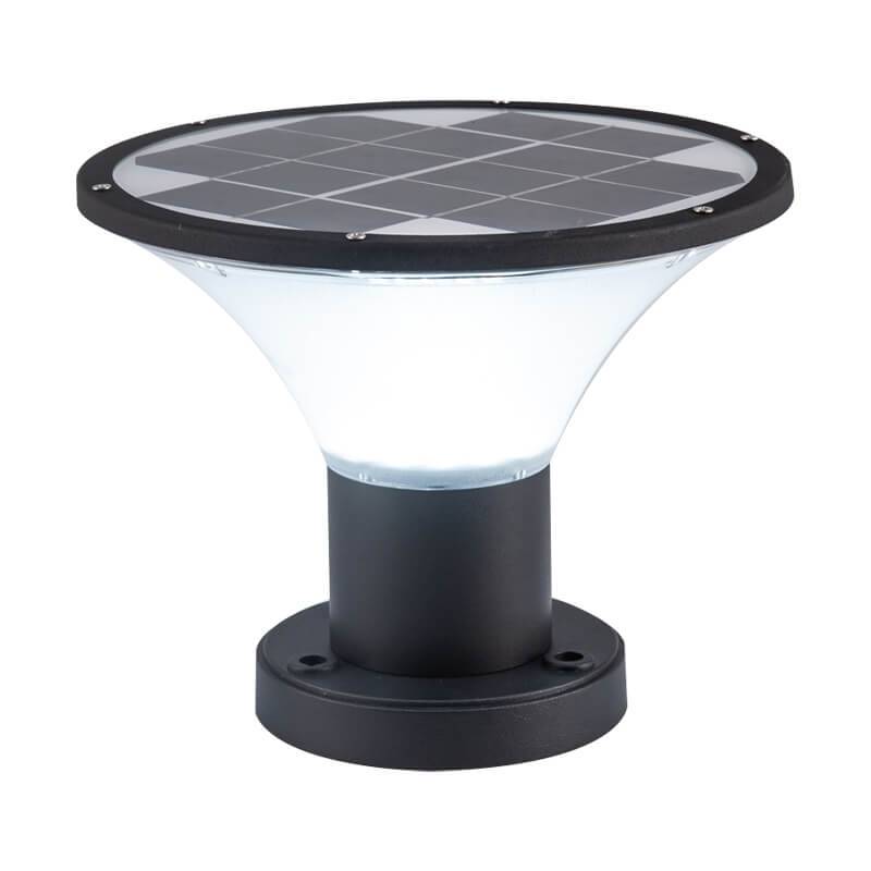 Solar Led Streetlight 4.2V/5W 18% Efficiency Mono Solar Panel, 4000mAh Li-ion Battery for Outdoor Yard Deck Lighting Bright New Energy