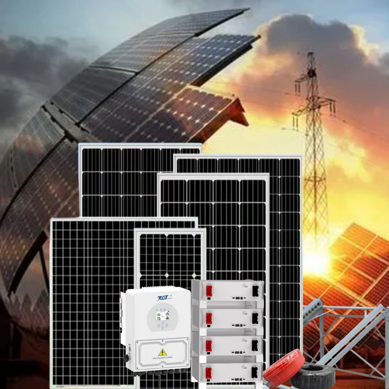 50KW Off Grid Inverter Solar System Kit High Efficiency Power Solution for Residential and Commercial Off-Grid Applications JUSTSOLAR