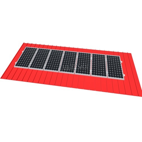 Color Steel Tile Roof Photovoltaic Bracket TS11 Durable Corrosion-Resistant Adjustable Solar Mounting System for Residential Commercial Industrial Rooftops LB-004