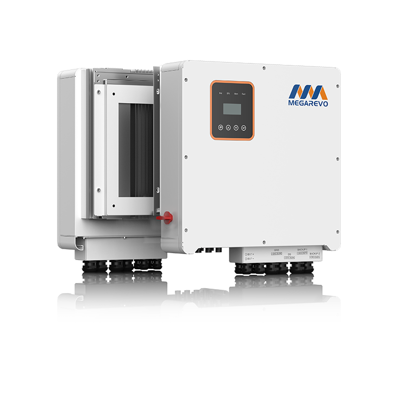 Three Phase Hybrid Inverter 8-15kW 97.9% Efficiency Residential Solar Storage System Megarevo