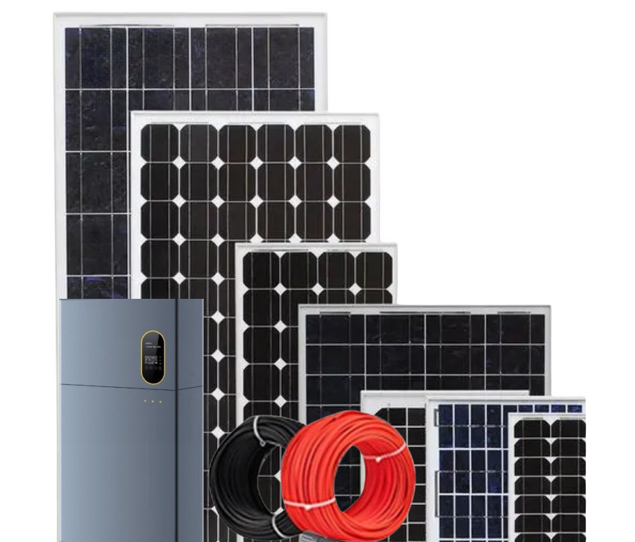 Off Grid Inverter Battery All-in-One Solar Energy System Kit for Home and Commercial Use