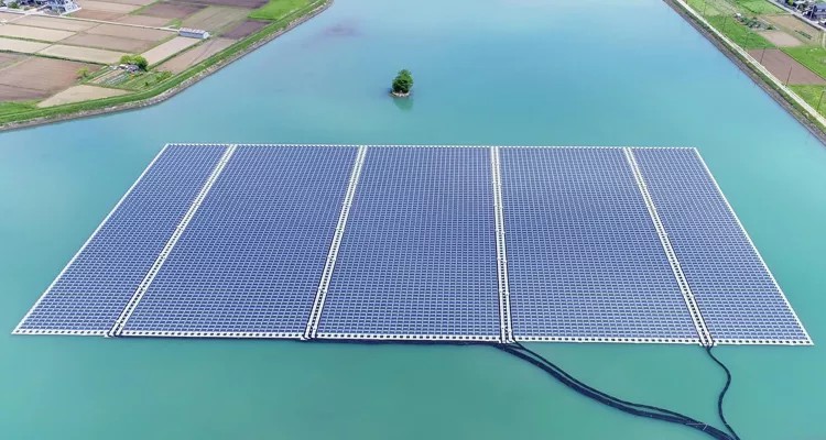 Floating Solar Mounting System HDPE Material Easy Installation for Lake Reservoir Bright New Energy