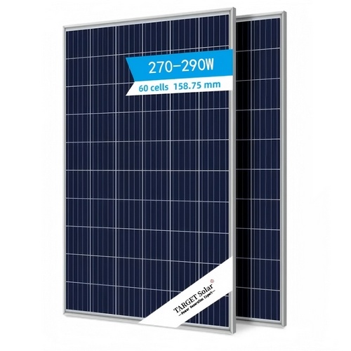 270-290W Solar Panel PERC 158.75mm Cell 17.7% Efficiency for Solar Power Systems LB