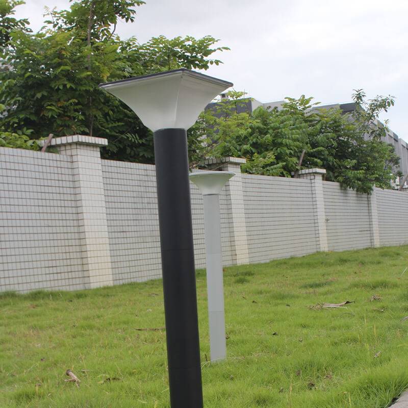 Solar Led Streetlight 4.2V/5W 18% Efficiency Mono Solar Panel, 4000mAh Li-ion Battery for Outdoor Yard Deck Lighting Bright New Energy