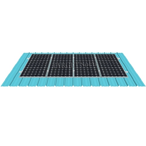 Color Steel Tile Roof Photovoltaic Bracket TS04 Durable Corrosion-Resistant Adjustable Solar Mounting System for Residential Commercial Industrial Rooftops LB-007