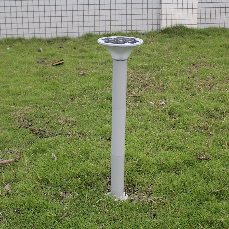 Solar Led Streetlight 4.2V/5W 18% Efficiency Mono Solar Panel, 4000mAh Li-ion Battery for Outdoor Yard Deck Lighting Bright New Energy
