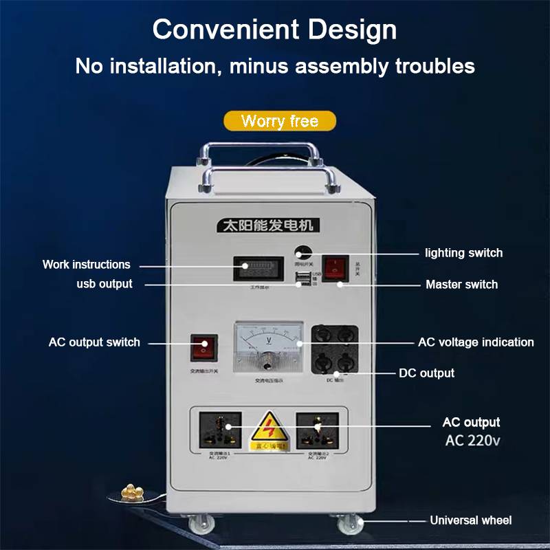 Solar System 0.8-5kW Off-Grid Home Power System with 12/24V Auto Recognition and LCD Display for Residential Use – Bright New Energy