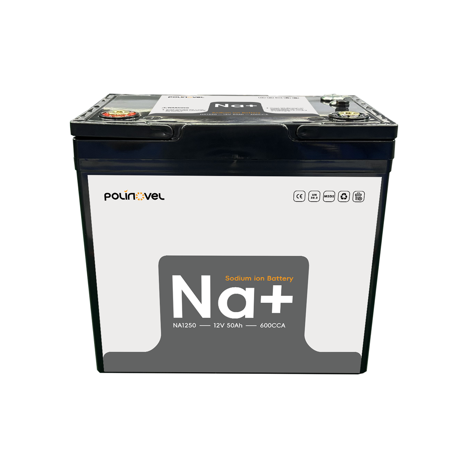 12V 210Ah Dual Purpose Lithium Battery High CCA & Deep Cycle for Marine RV Solar Polinovel