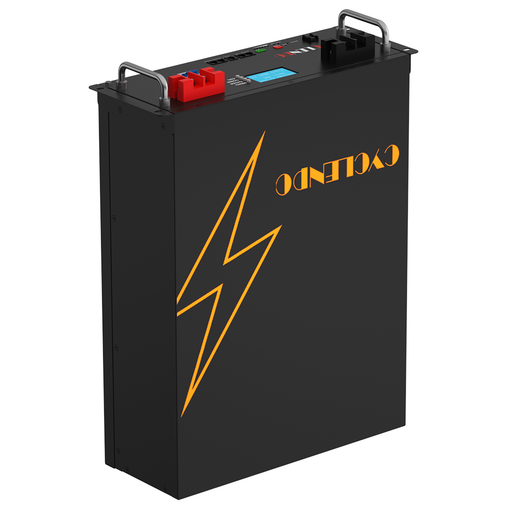 4U Rack Mounted Battery 48V 100Ah LiFePO4 Long Cycle Life for Telecom and Solar Storage