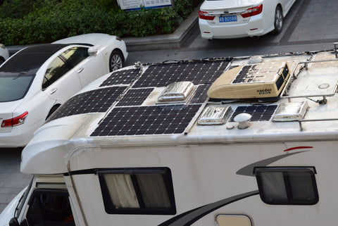 100W Caravan & Marine Kits Flexible Solar Panel 10A Controller for RV Boat Off-Grid Power