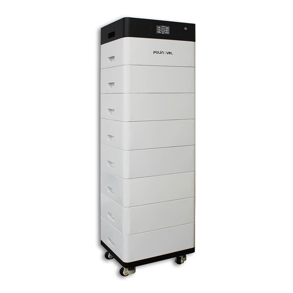 12V 105Ah Lithium Bluetooth Battery BL12105 LiFePO4 Deep Cycle with BMS for RV Marine Solar Polinovel