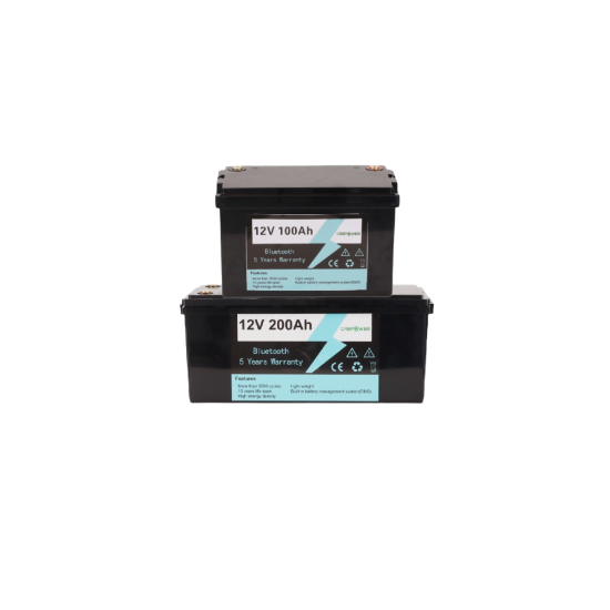12V 12.8V 100AH Solar Battery LiFePO4 1.28KWh Long Cycle Life 6000+ Times for Home Energy Storage System CREPOWER