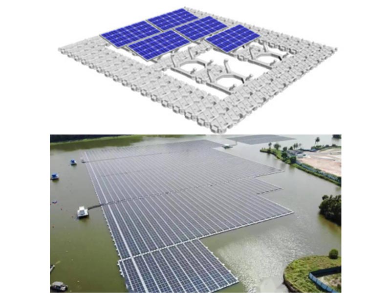 C&I Solar Mounting Bracket 0°-60° Adjustable 60m/s Wind Load 1.6KN/m2 Snow Load for Flat Roof Commercial Industrial Installations
