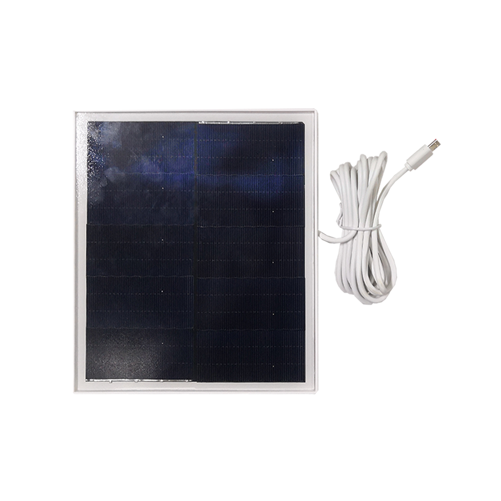 Solar Powered Security Camera 6W 5V Mono Panel Outdoor Surveillance for RVs Boats Vans
