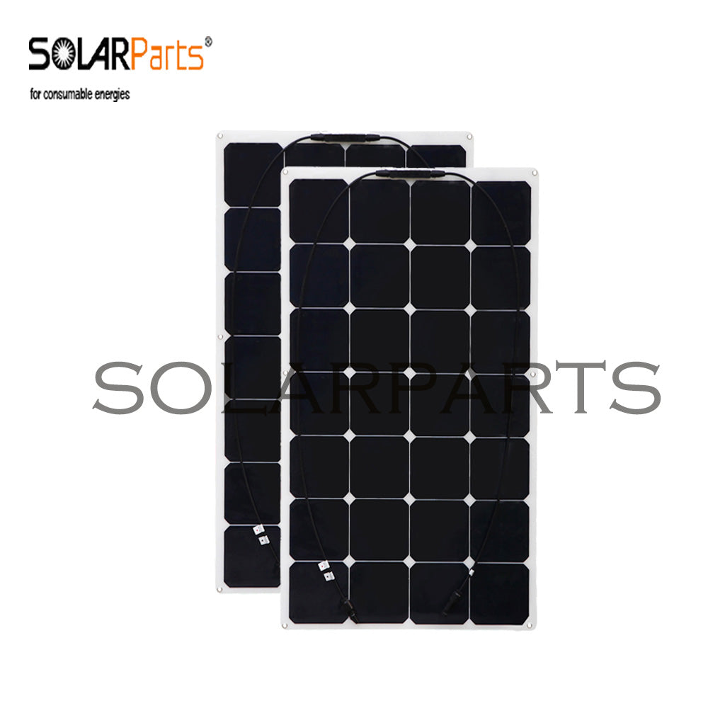 Flexible Solar Panel 85W 15.4V High-Efficiency ETFE Surface for RV Marine Off-Grid Solarparts