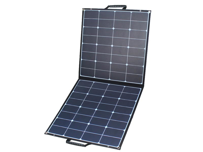 100W Portable Solar Folding Panel High Efficiency >22.5% for Outdoor Camping RV Off-Grid Power YTNewEnergy