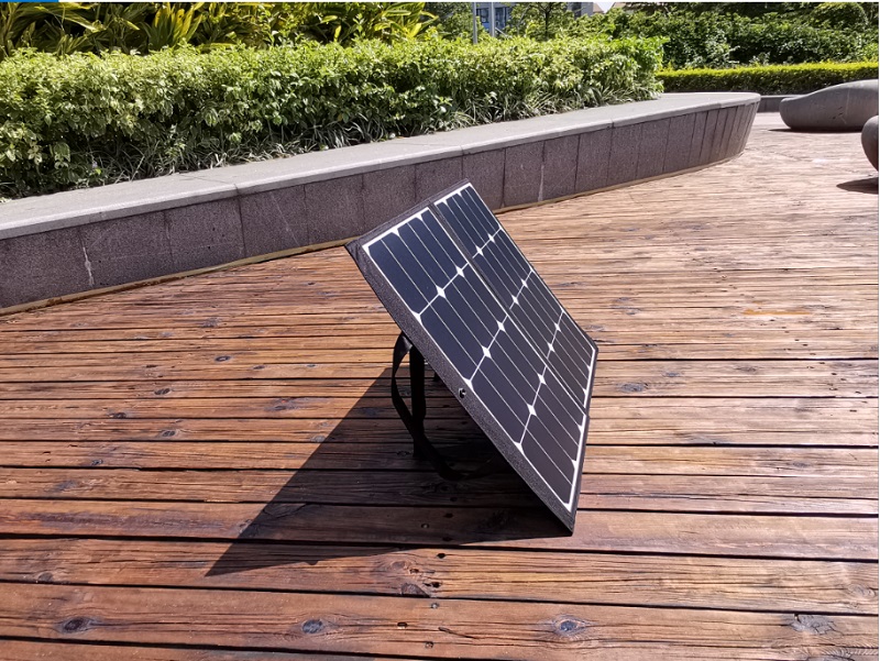60w Solar Charger PD Two-Folded 22% Sunpower Cell 60W Max Power Outdoor Camping Hiking Charging MOSO