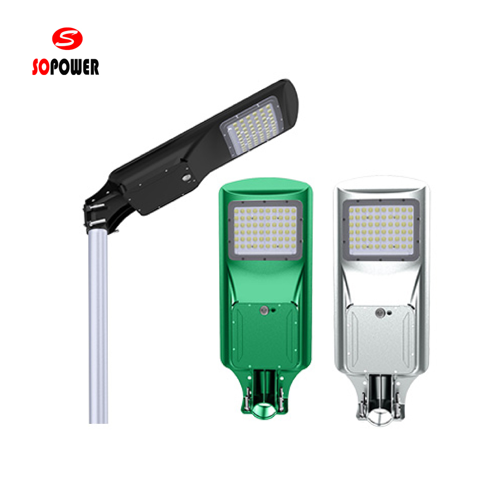 NM-10 Series Solar Street Light 18W Solar Panel 1200LM LED for Outdoor Lighting