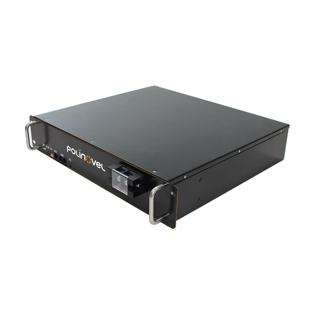 48V Lithium Energy Storage Battery RACK Series LiFePO4 Smart BMS for Solar Backup Power Polinovel
