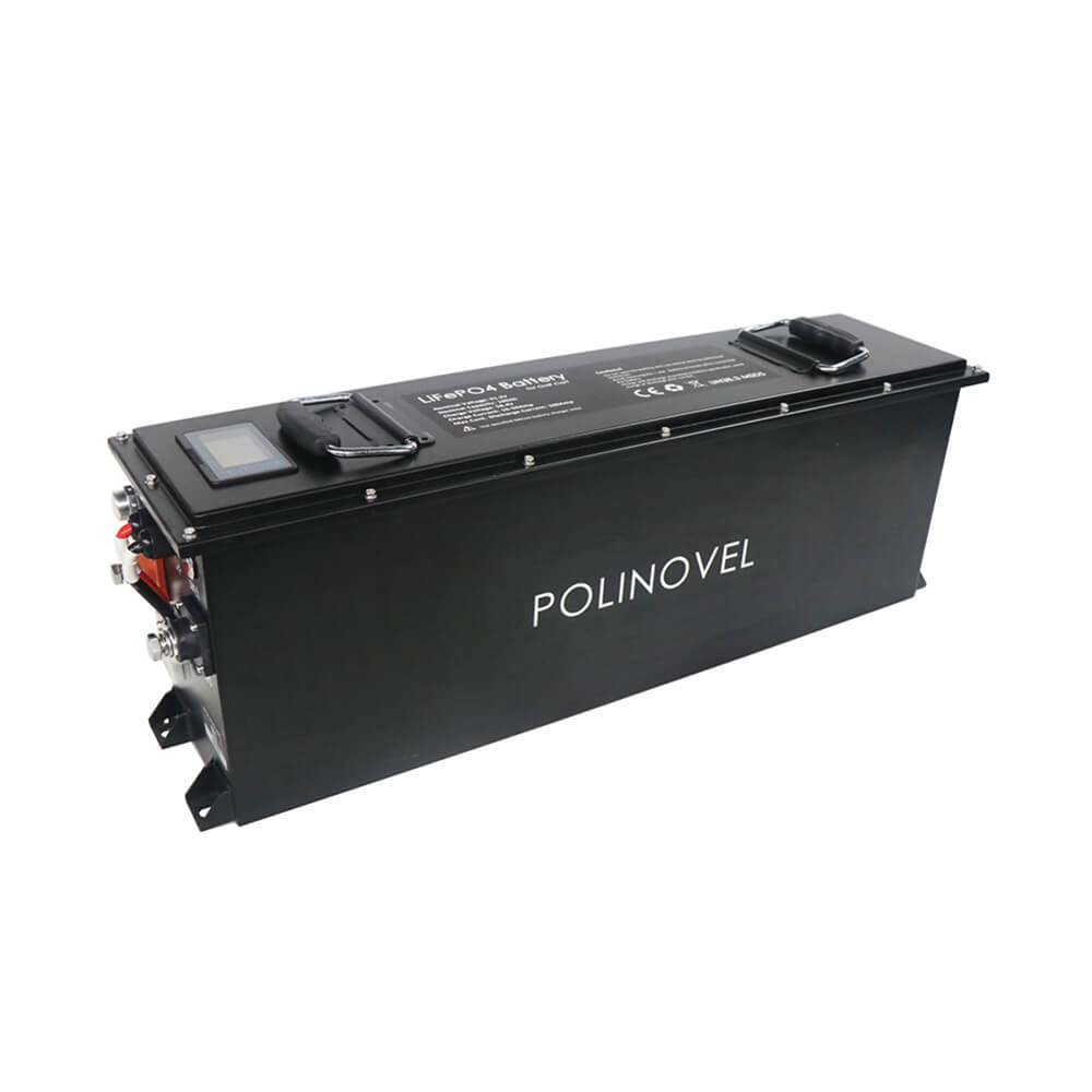 48v 100ah lithium battery 51.2V 105Ah Long Cycle Life for Solar Storage and EVs Polinovel